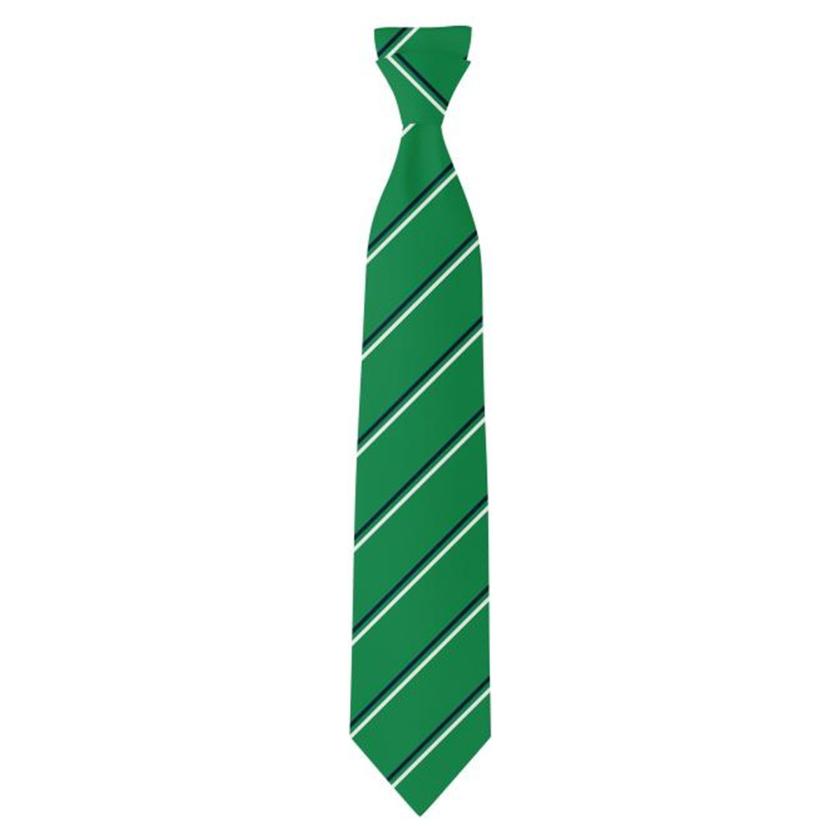Denham Green Tie - Clip On