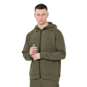 Virtus Taro Technical Full Zip Mens Hoody: Kambaba