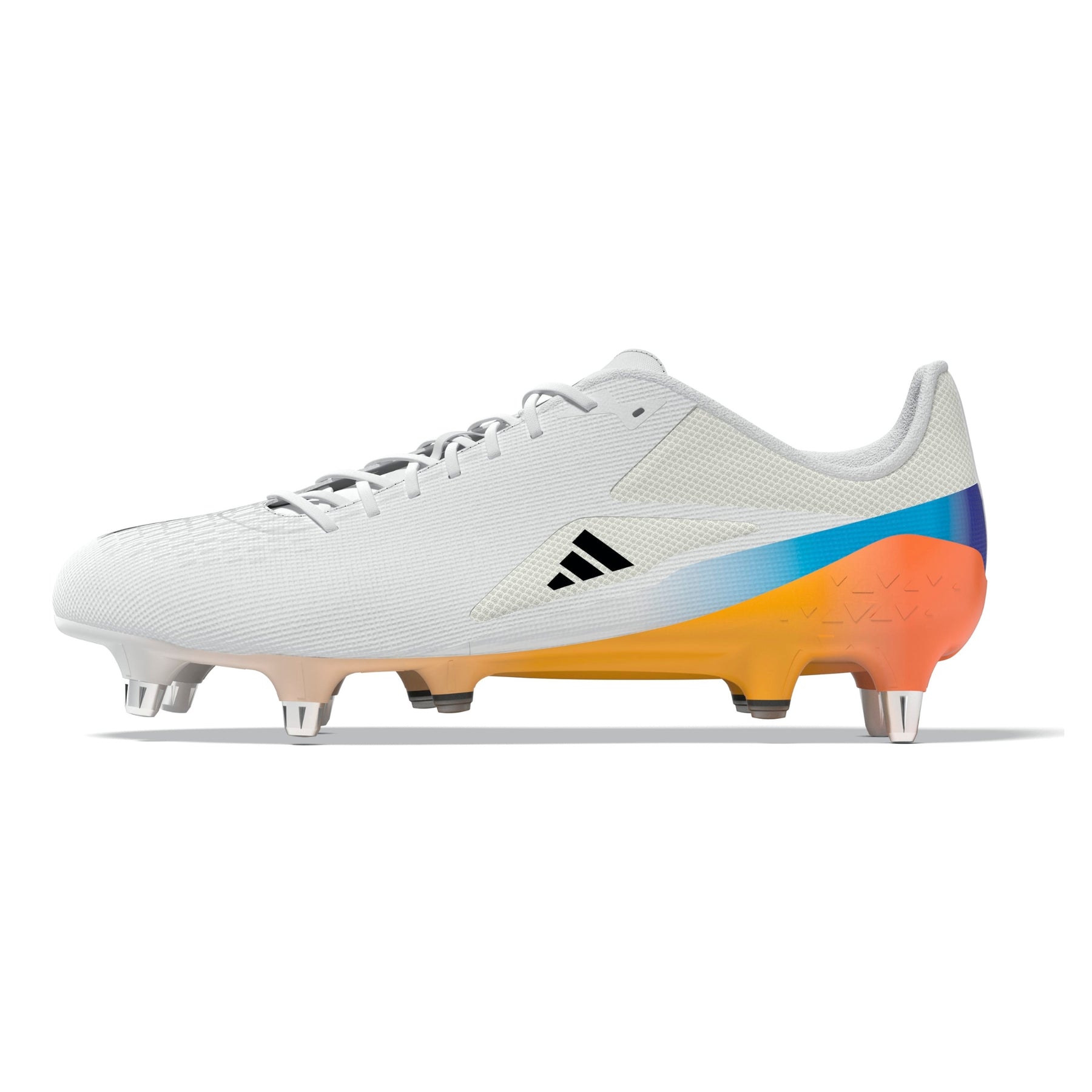 Adidas Adizero RS-15 Ultimate SG Rugby Boots: White