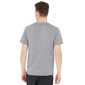 Endurance Mens Abdon S/S T Shirt: Light Grey Melange