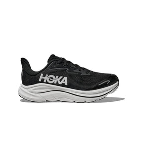 Hoka Clifton 10 Junior Running Shoes: Black/White