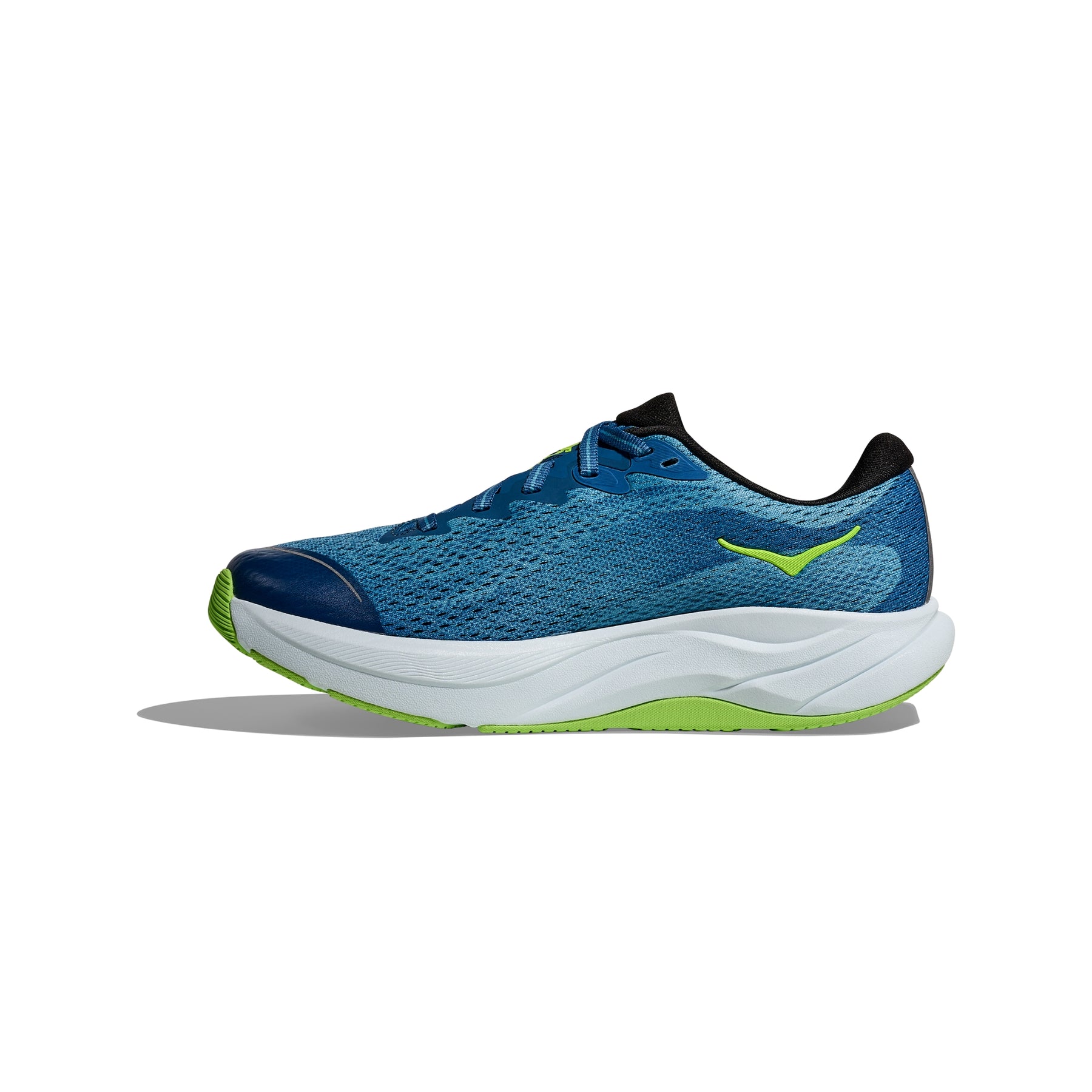 Hoka Rincon 4 Junior Running Shoes: Foggy Night/Alpine Blue