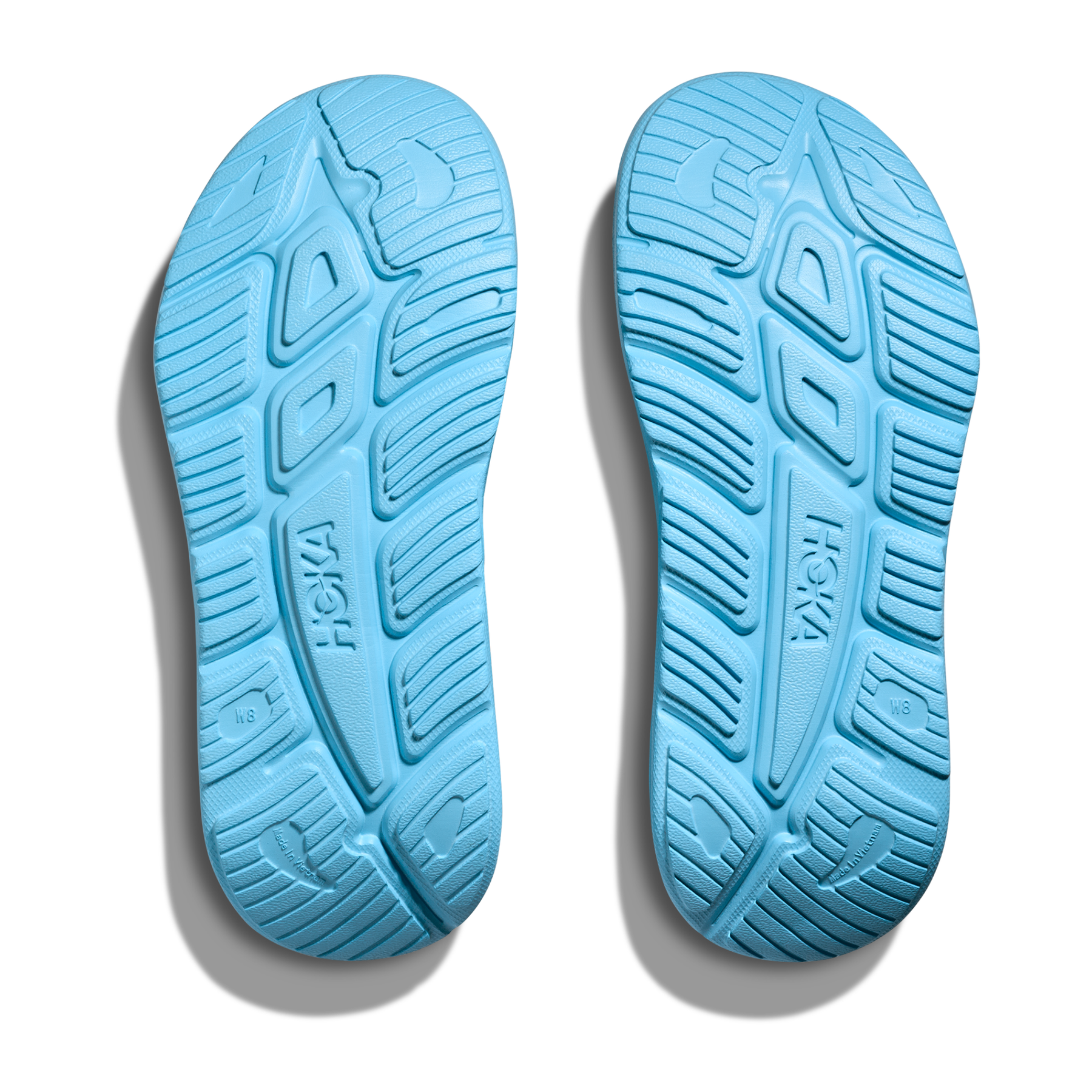 Hoka Ora Athletic Slides: Soaring Blue/Faded Navy