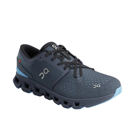 On Cloud X 4 Mens Running Shoes: Navy/Gourami