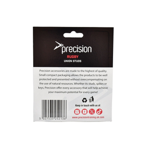 Precision Rubgy Union Studs Set