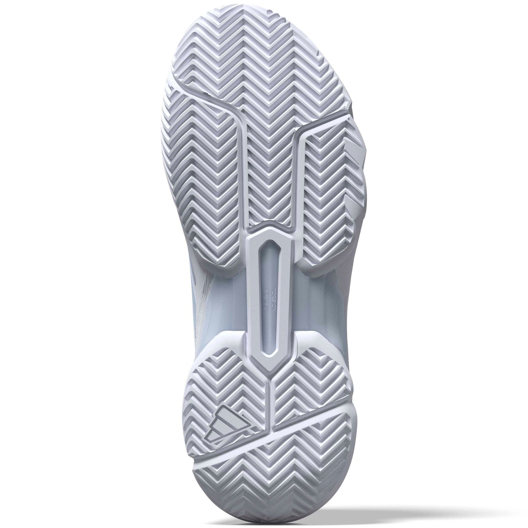 Adidas CourtJam Control 3 Womens Tennis Shoes: White/Blue