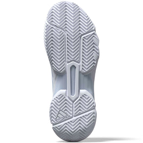 Adidas CourtJam Control 3 Womens Tennis Shoes: White/Blue