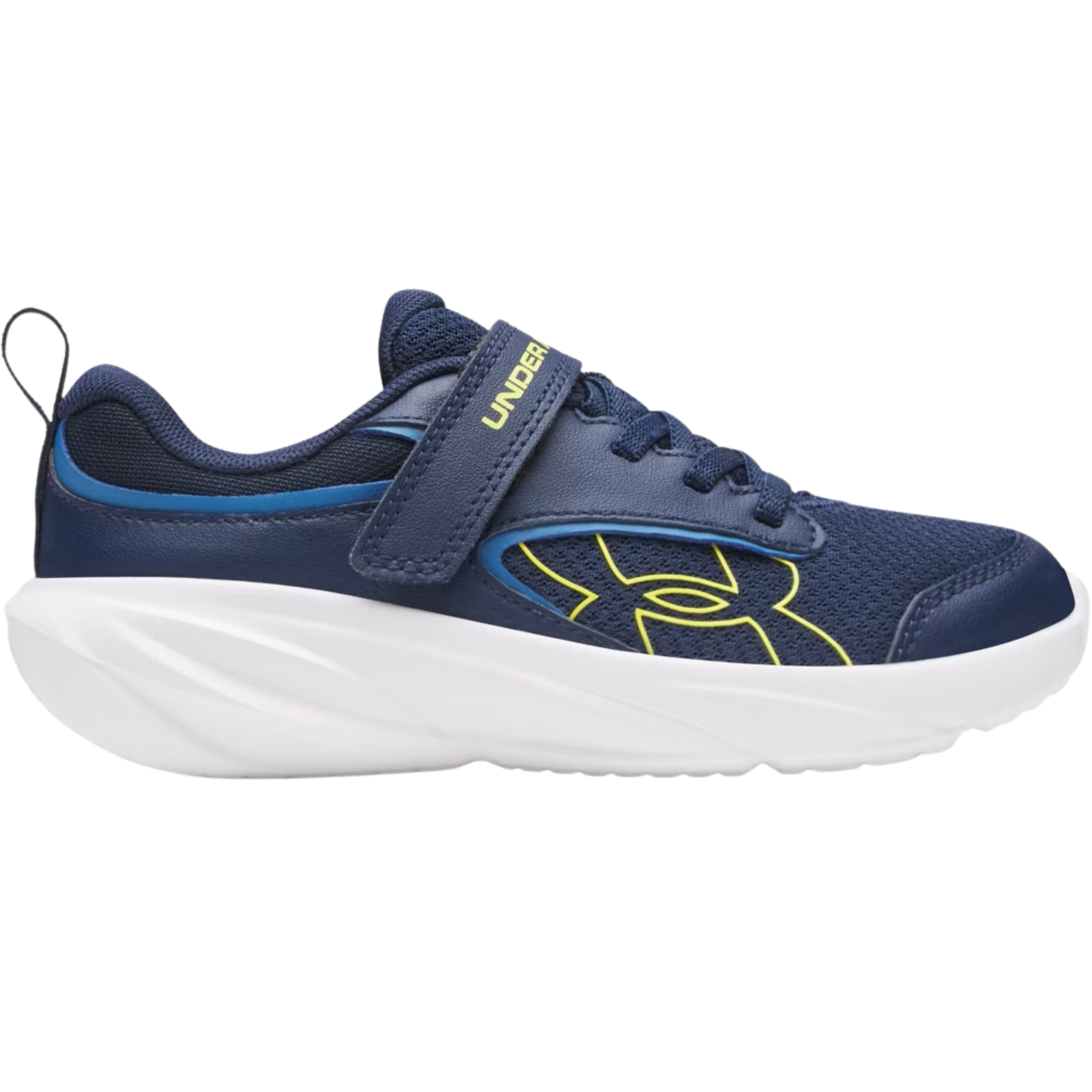 Under Armour Surge 5 AC Kids Running Shoes: Academy/Aegean Blue/Flash Light