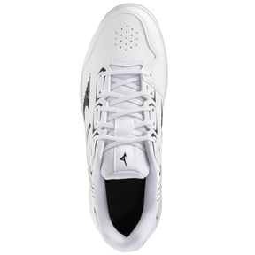 Mizuno Wave Lynx 3 Astro Hockey Shoes: White/Black