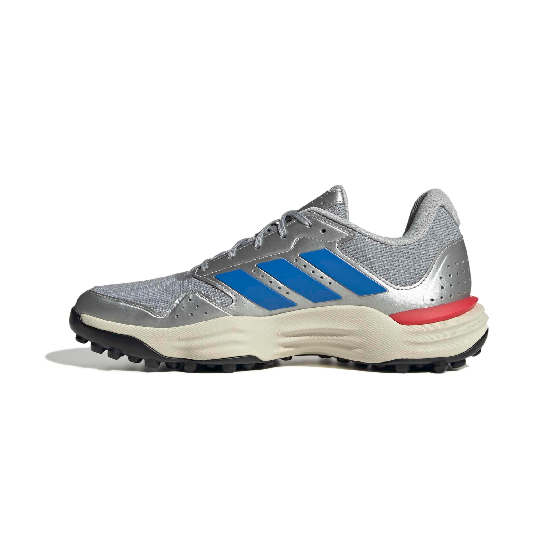 Adidas Adipower League Hockey Shoes: Silver
