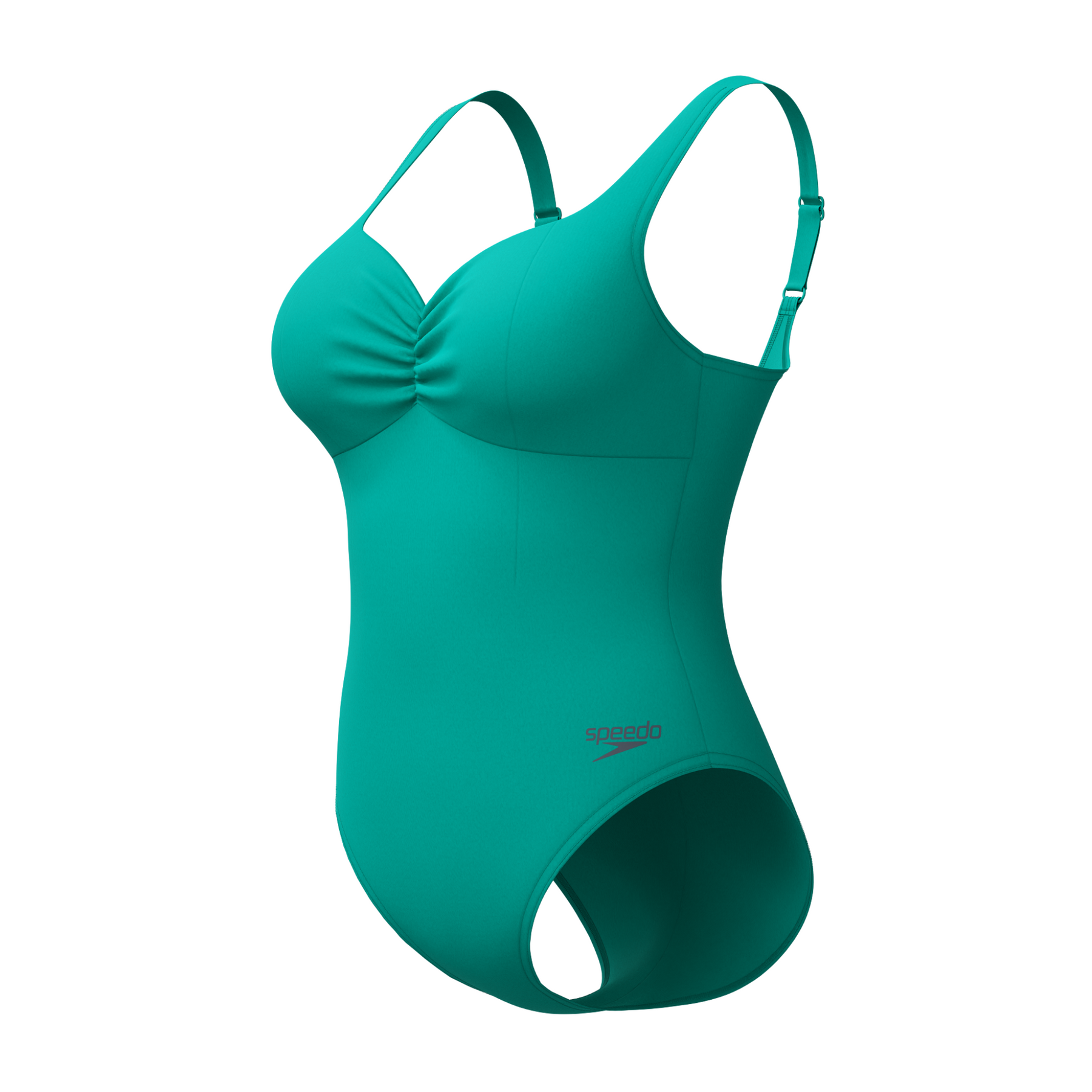 Speedo Women's AquaNite Shaping Swimsuit: Blue/Green