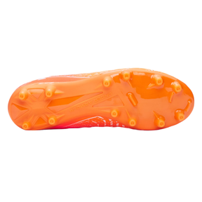 Under Armour Magnetico Select 5 Junior Football Shoes: Blazing Orange/White