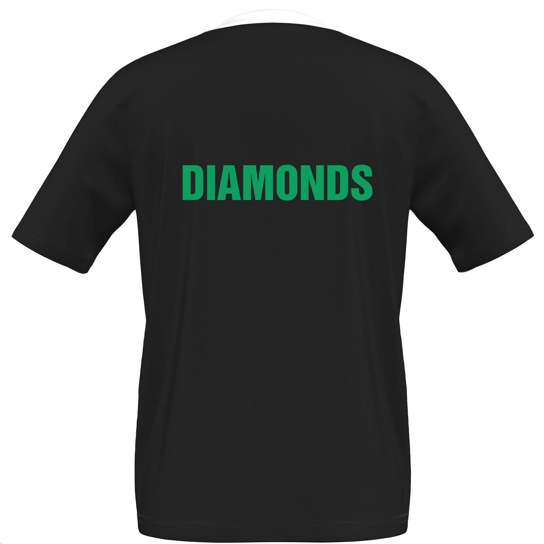 Diamonds Netball Junior Jersey: Black