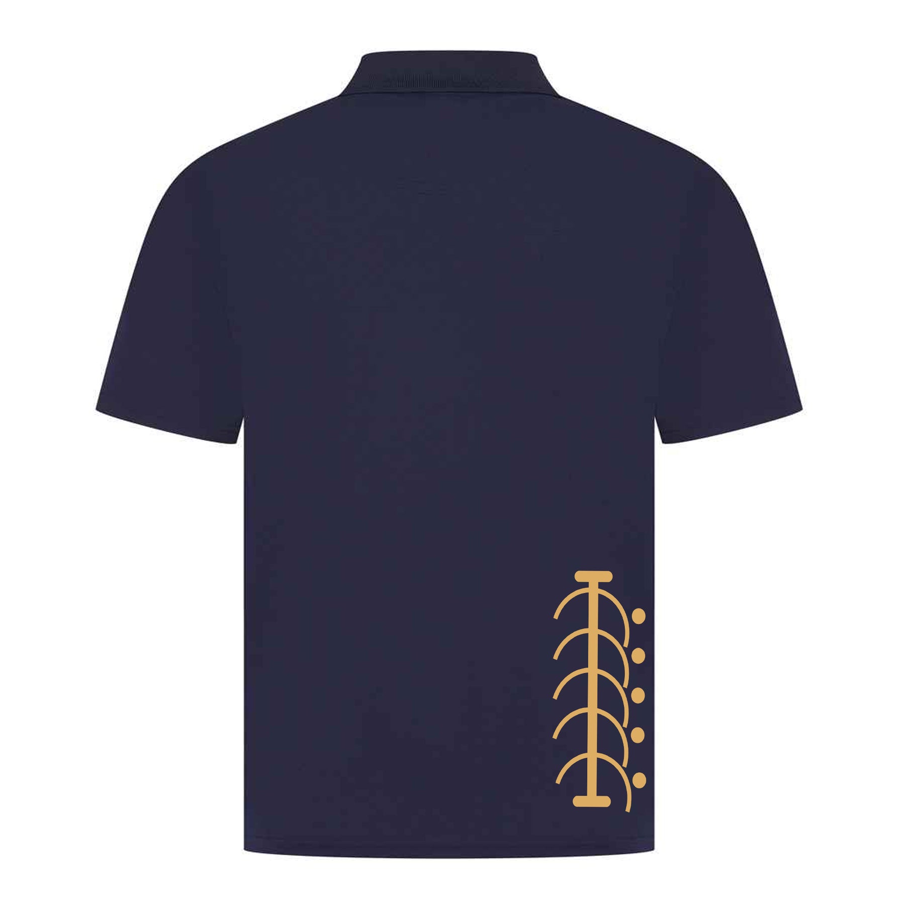 Tom Dean Swim School Director's Men's Polo Top: Oxford Navy