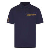 Tom Dean Swim School Director's Men's Polo Top: Oxford Navy