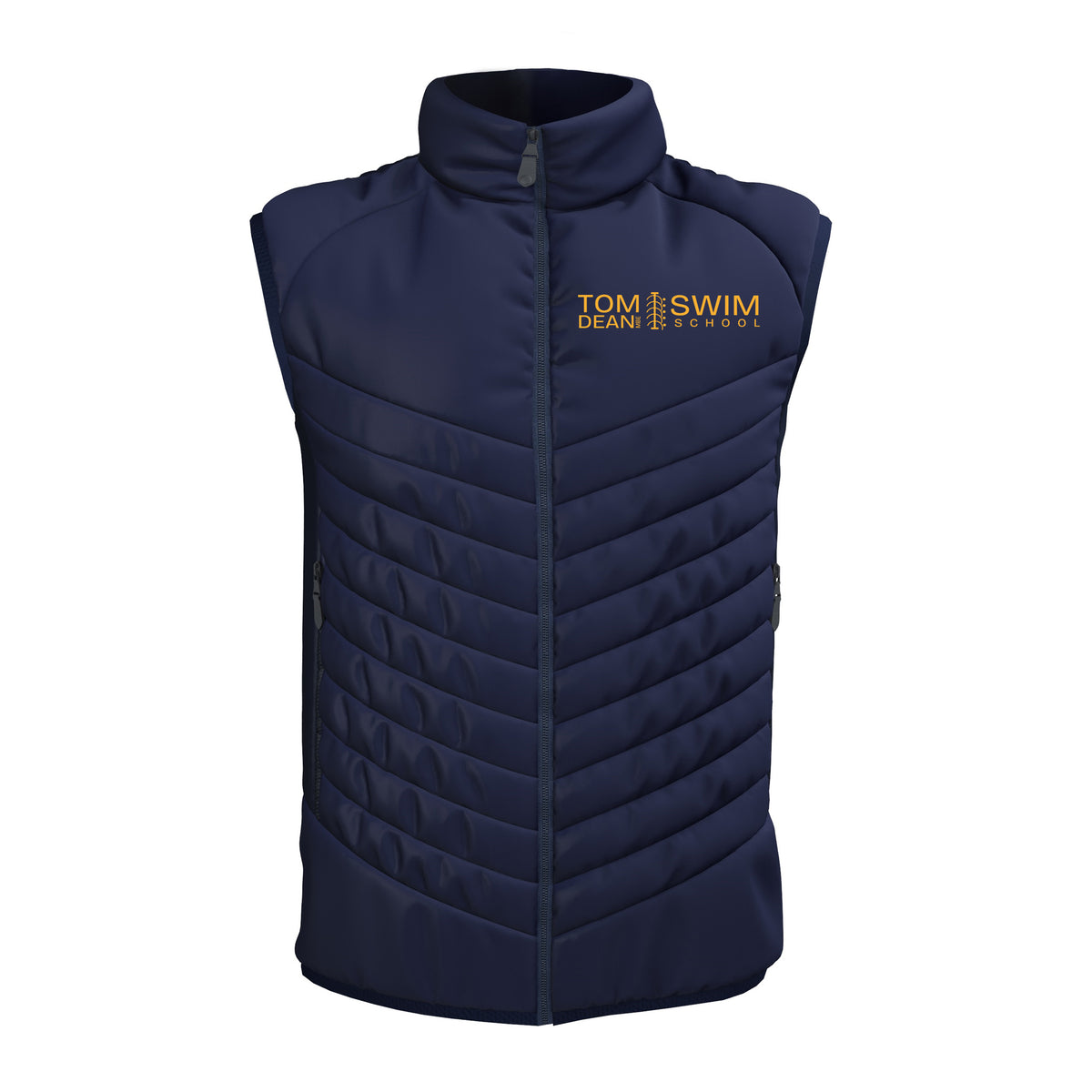 Tom Dean Swim School Director's Gilet: Navy