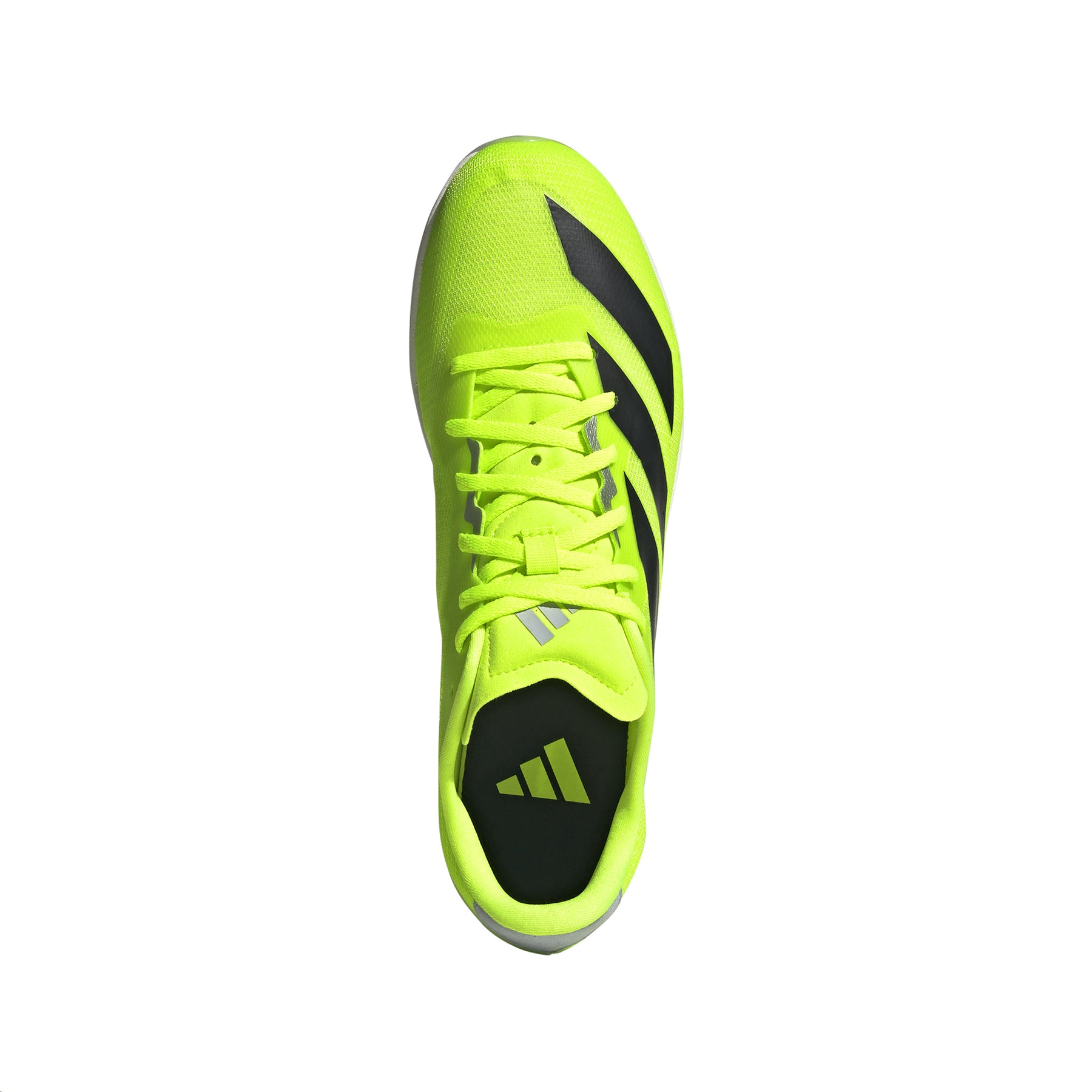 Adidas Distancestar Men's Running Spikes: Lemon