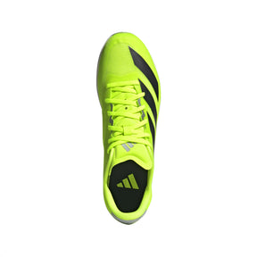 Adidas Distancestar Men's Running Spikes: Lemon