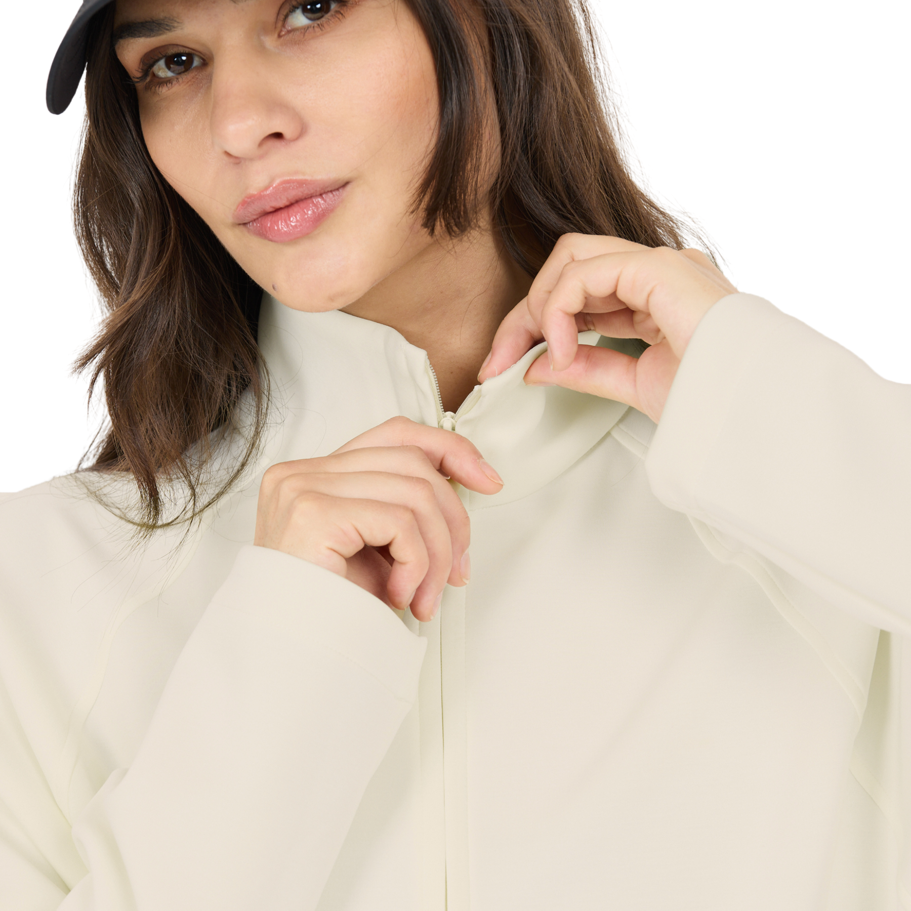 Athlecia Jillnana Women's Full Zip: Vaporous Grey