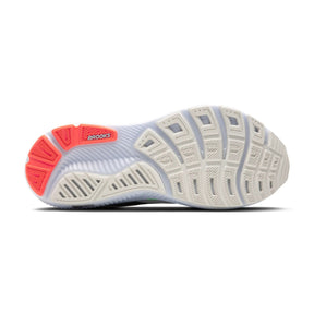 Brooks Ghost 17 Men's Running Shoes: White/Pink Clay/Gecko