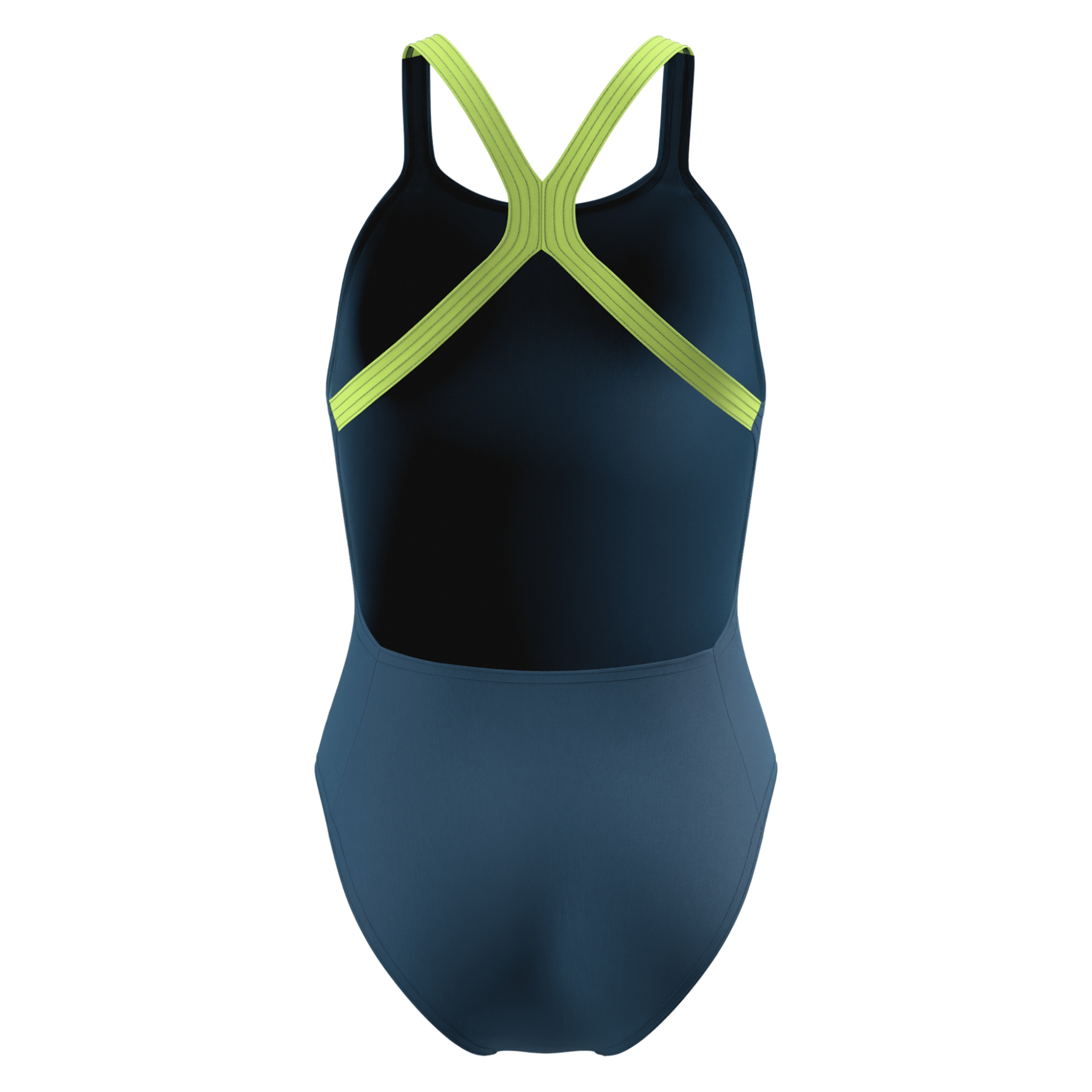 Speedo Women's Solid Powerback Swimsuit: Denim Teal