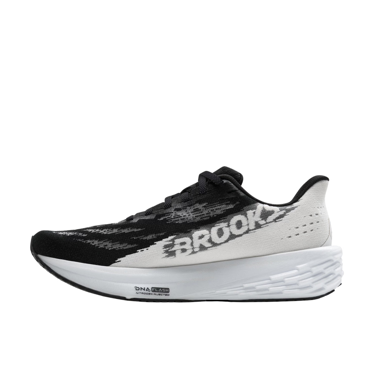 Brooks Launch 11 Mens Running Shoes: Black/White