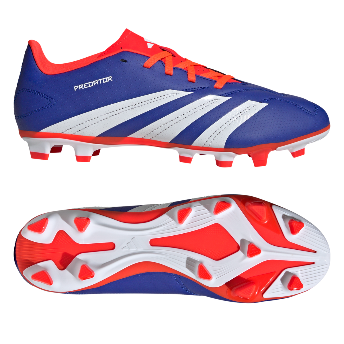 Adidas Predator Club FG/MG Football Boots: Blue