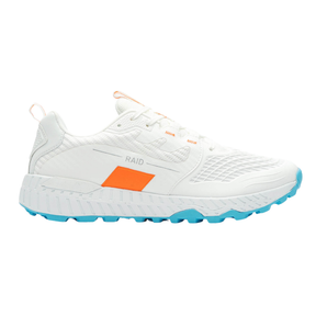 Grays Raid Hockey Shoes: White/Blue
