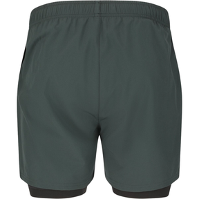 Virtus Zayne V2 Men's 2 in 1 Running Shorts: Forest River