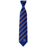Royal Grammar School Tie St James: Sapphire/Cardinal