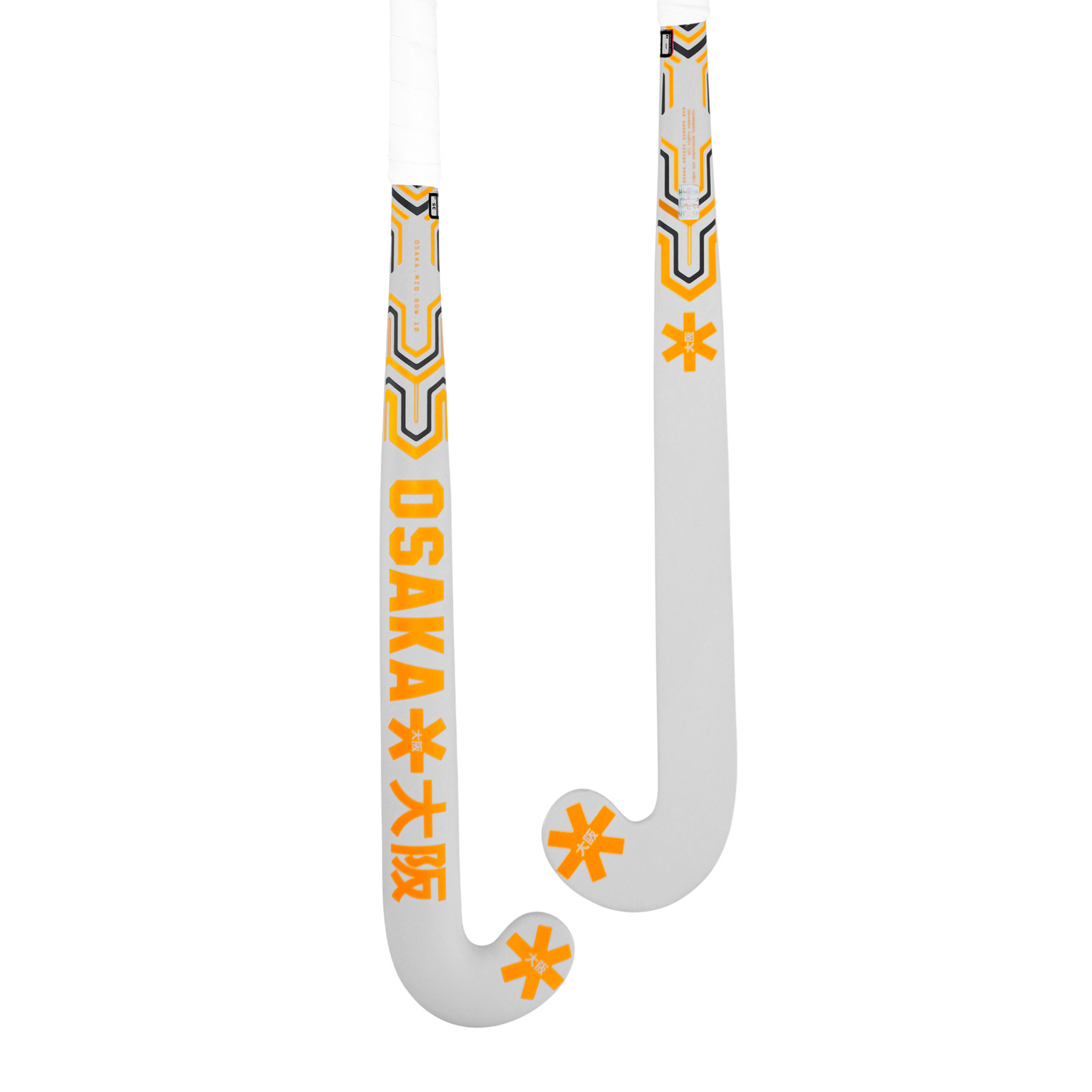 Osaka Mid Bow 10 Hockey Stick 2026: Orange Tiger