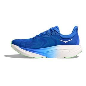 Hoka Arahi 8 Men's Running Shoes: Cobalt Blue/Neon Green