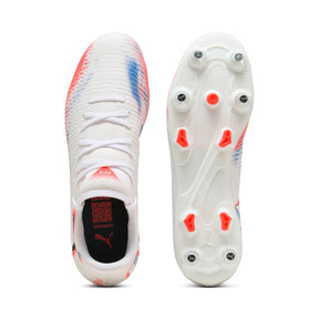 Puma Future 8 Play MXSG Football Boots: Puma White/Black/Glowing Red
