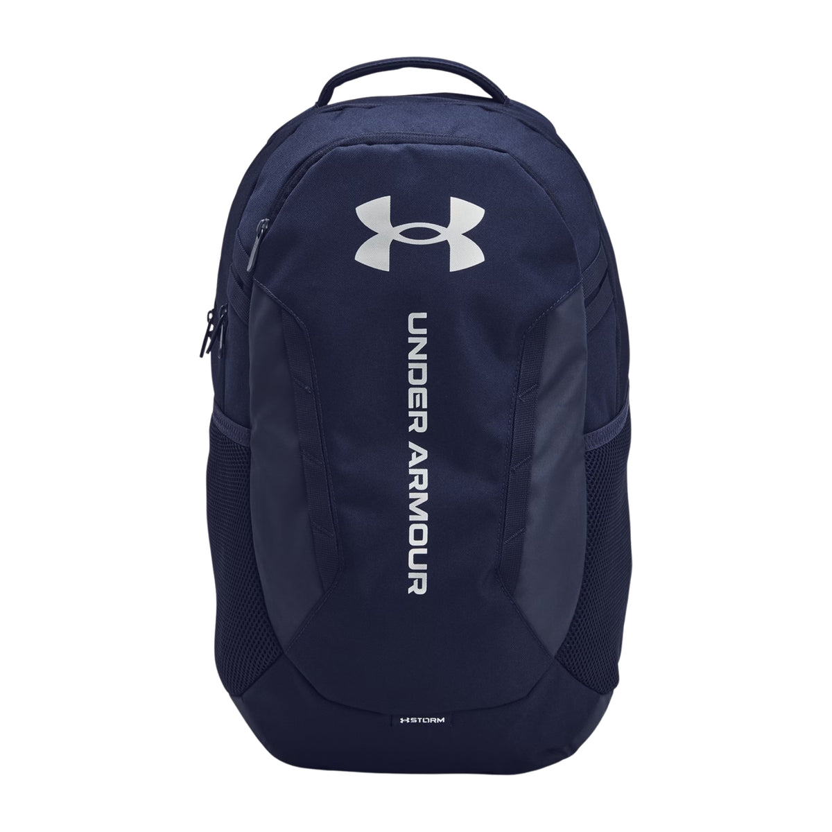 Under Armour Hustle 6.0 Backpack: Midnight Navy/White