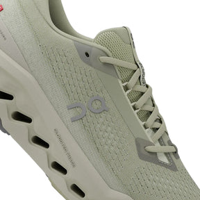 On Cloudsurfer Trail 2 Mens Running Shoes: Chalk/Ghost