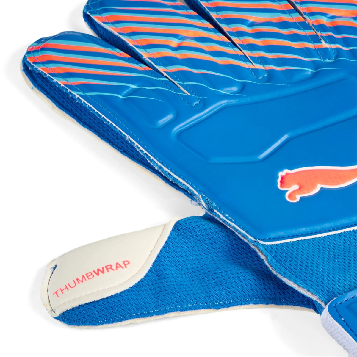 Puma ULTRA Play RC Goalkeeper Gloves: Ultra Blue/Glowing Red