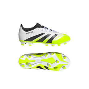 Adidas Predator Club FG/MG Junior Football Boots: White