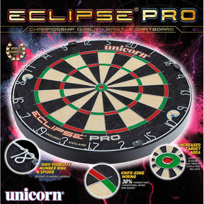 Unicorn Dartboard Bristle Eclipse Pro