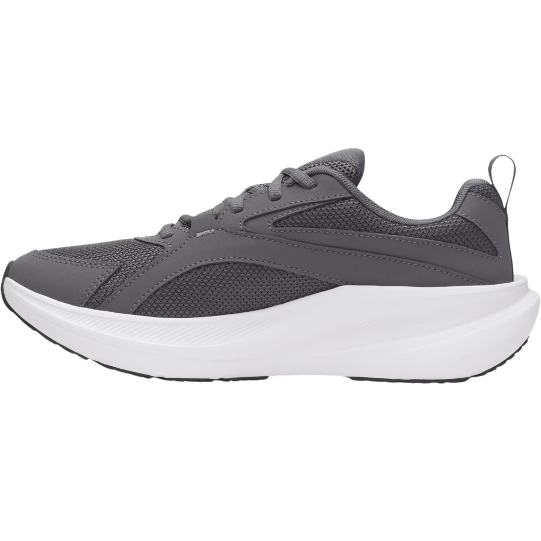Under Armour Assert 11 Men's Running Shoes: Castlerock/White/Black