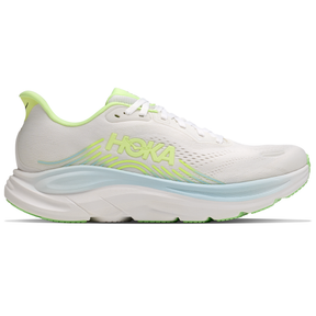 Hoka Clifton 11 Women's Running Shoes: Frost/Neon Yuzu