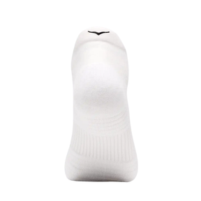 Hoka U No-Show Running Socks (3 pack) :White/White