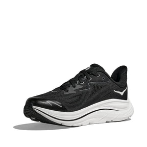 Hoka Clifton 10 Junior Running Shoes: Black/White