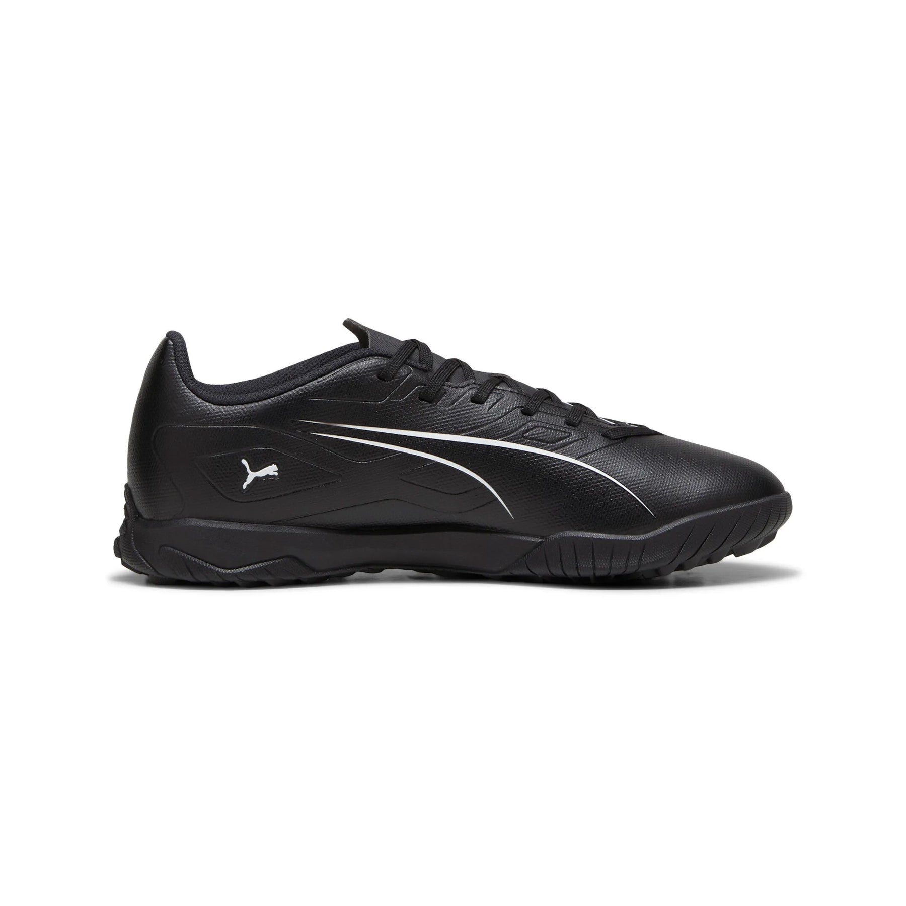 Puma ULTRA 5 Play TT Junior Football Boots: Black/White