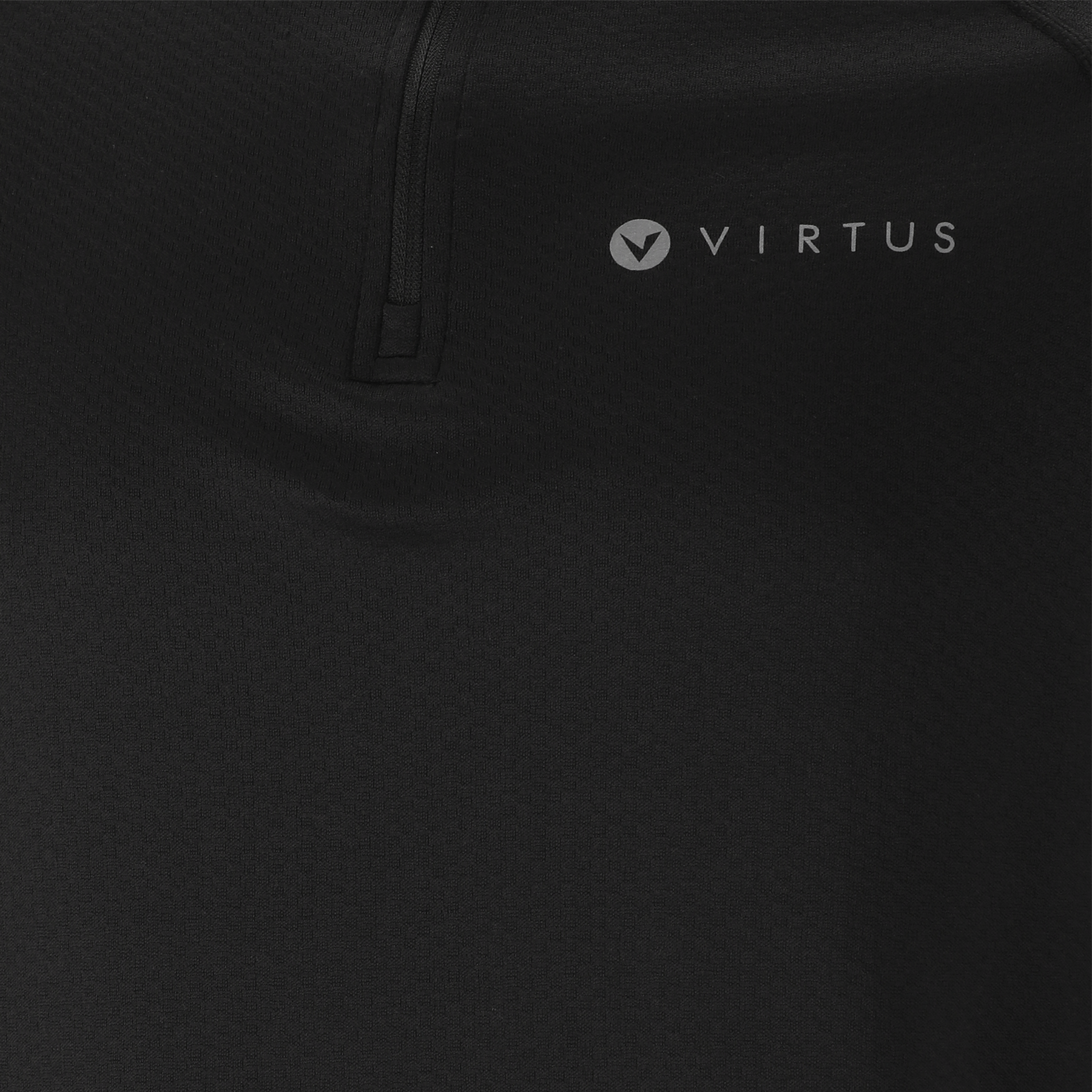 Virtus Allister Mens Midlayer: Black