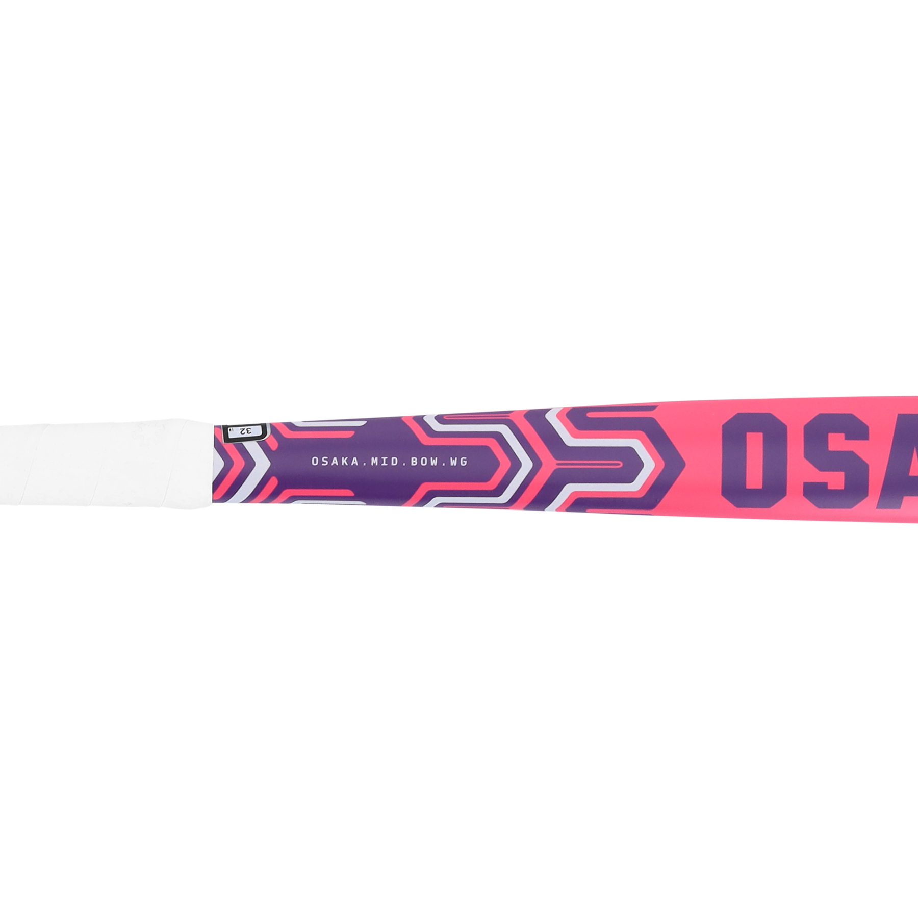 Osaka Mid Bow WG Hockey Stick 2026: Hot Pink