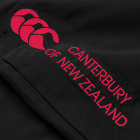 Canterbury Junior Open Hem Stadium Pant: Black/Red