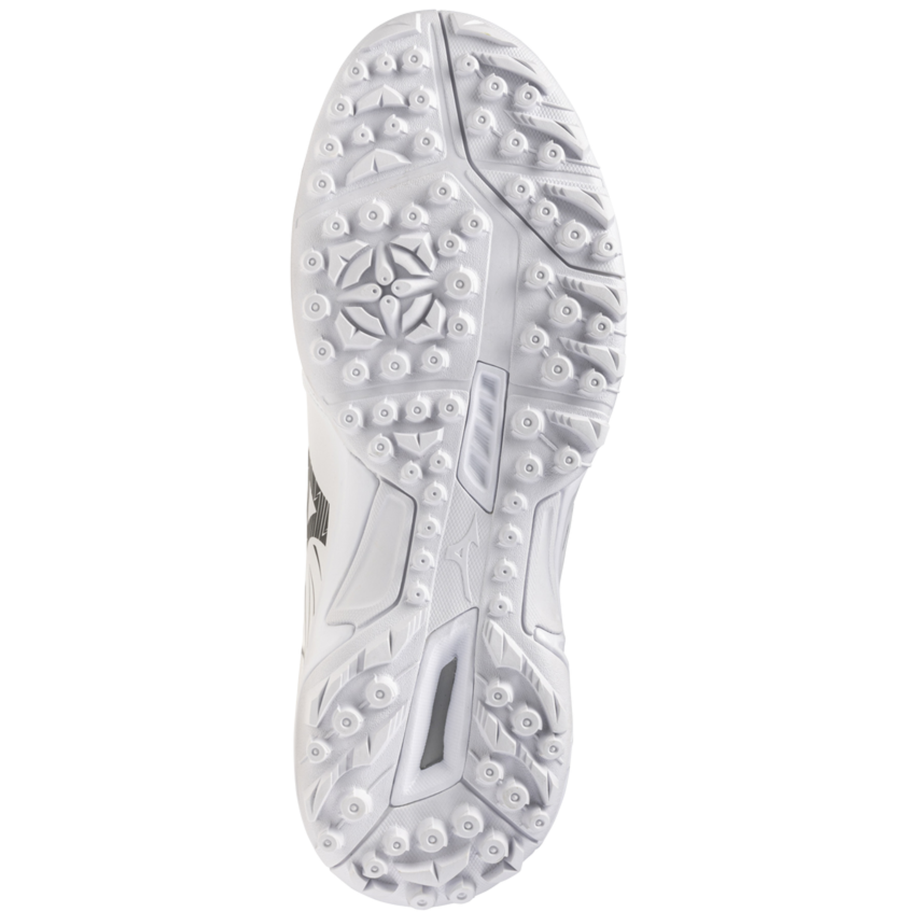Mizuno Wave Lynx 3 Astro Hockey Shoes: White/Black