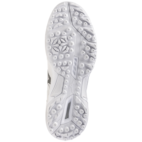 Mizuno Wave Lynx 3 Astro Hockey Shoes: White/Black