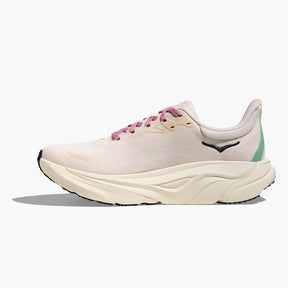 Hoka Arahi 8 Women's Running Shoes: Rose Cream/Alabaster