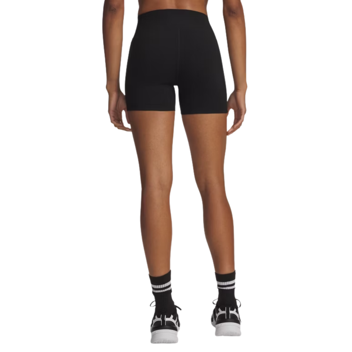 Under Armour Motion Middy Women's Shorts: Ultimate Black/White